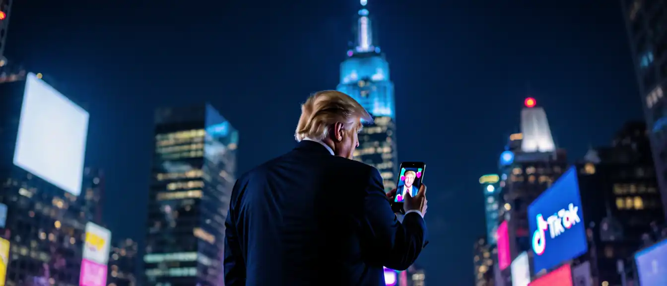 Трамп обещает мировую славу: его видео в TikTok покорило полмира