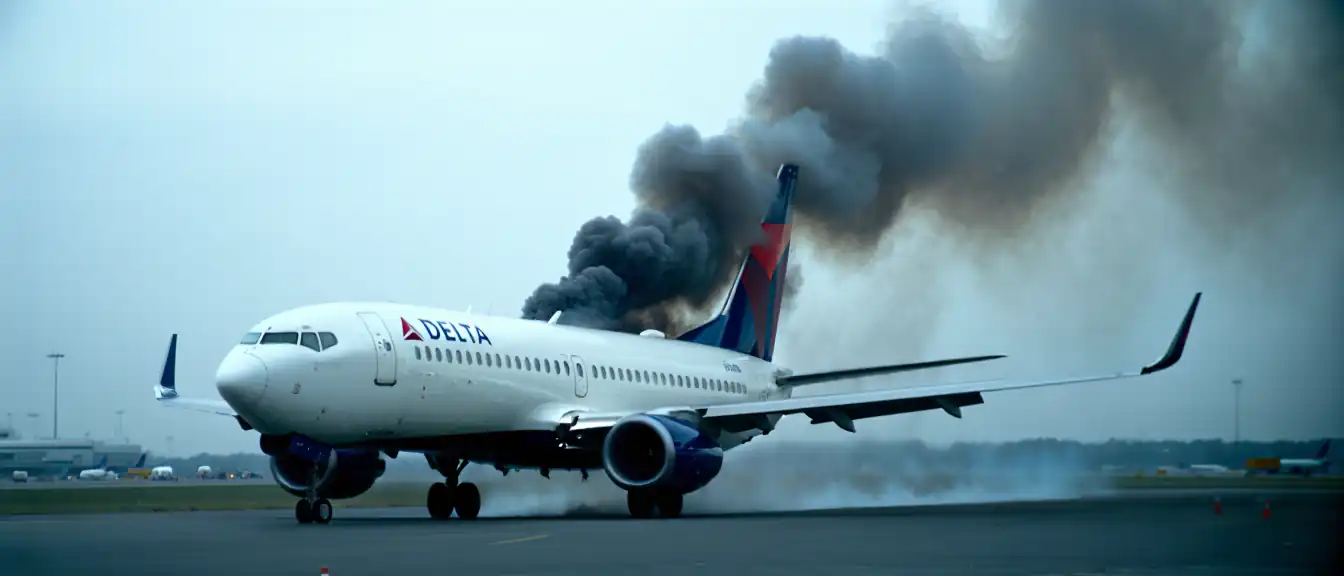 Тревожное утро в Атланте: самолет Delta пришлось экстренно сажать из-за дыма в кабине