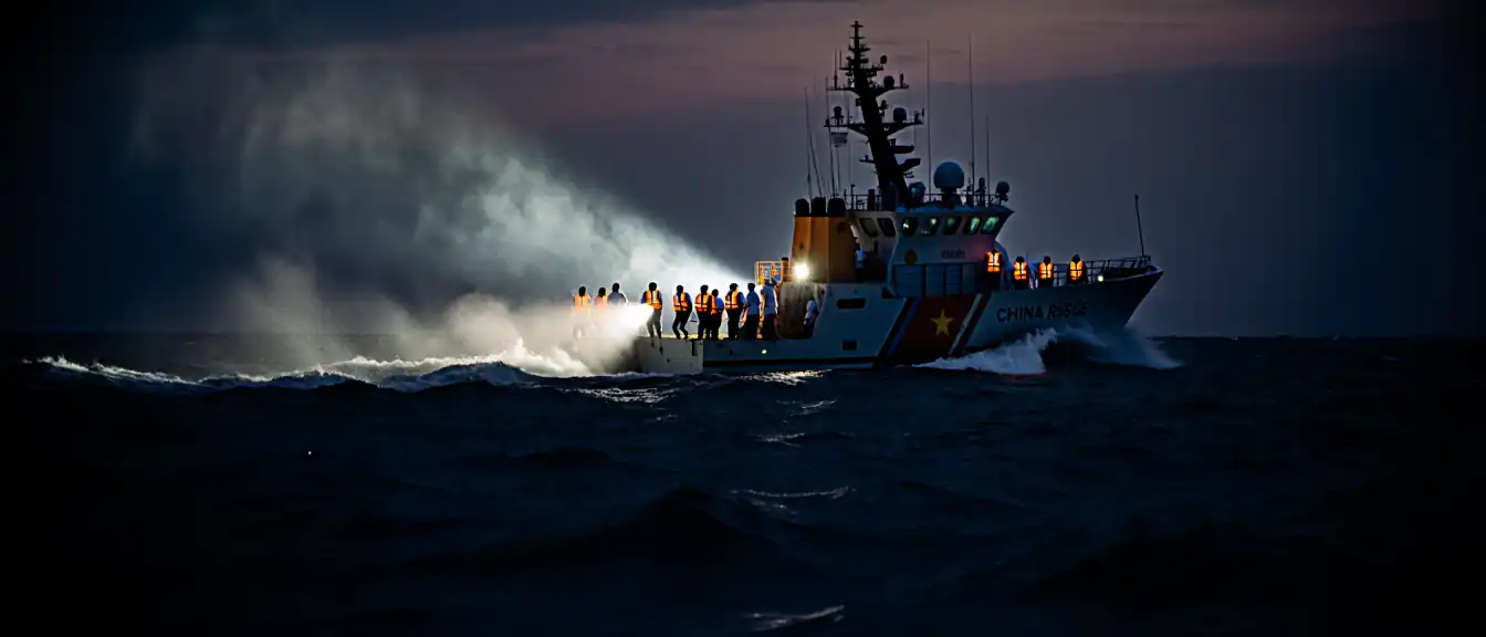 Трагедия в Южно-Китайском море: китайские спасатели вытащили из воды десятки вьетнамских моряков