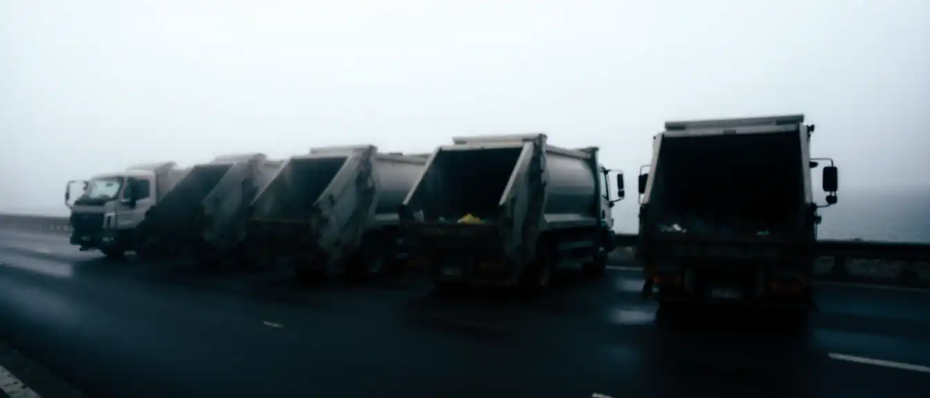 Массовые протесты водителей грузовиков парализовали процесс утилизации отходов в окрестностях Неаполя