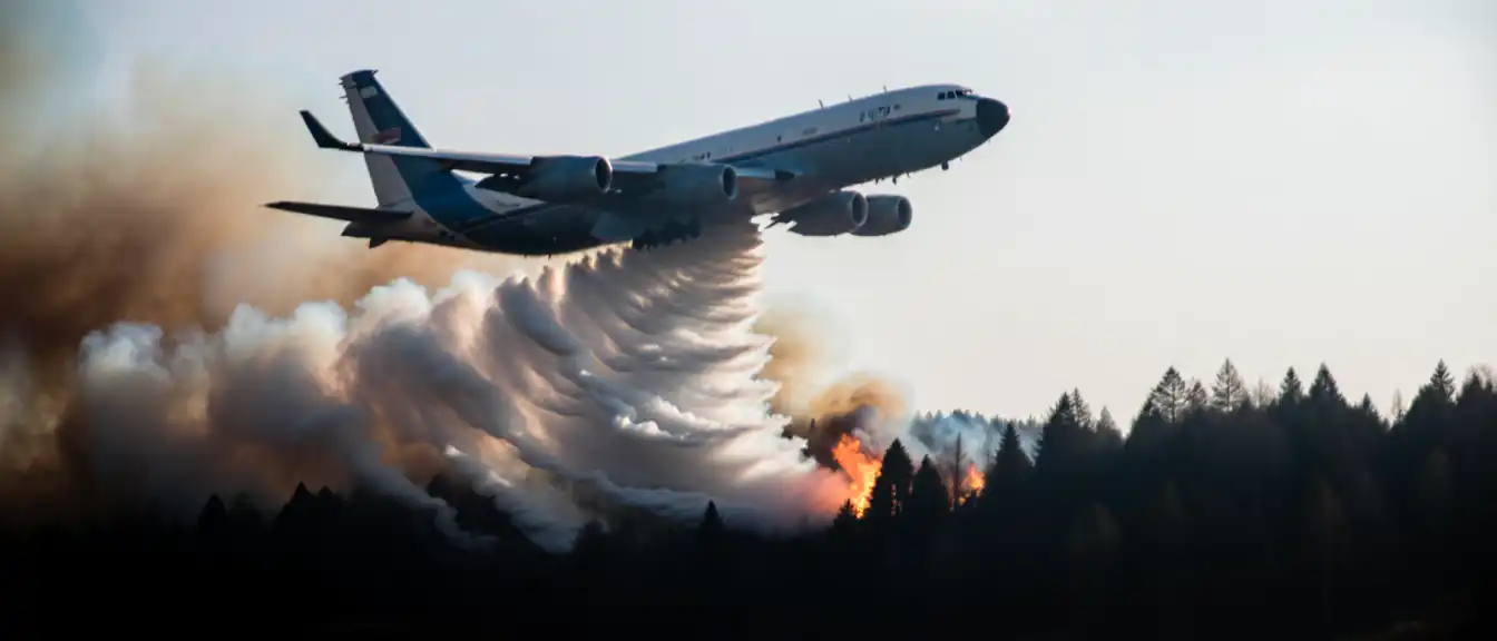 Оперативная помощь Москвы: как российский самолет Ил-76 борется с огнем в Сербии