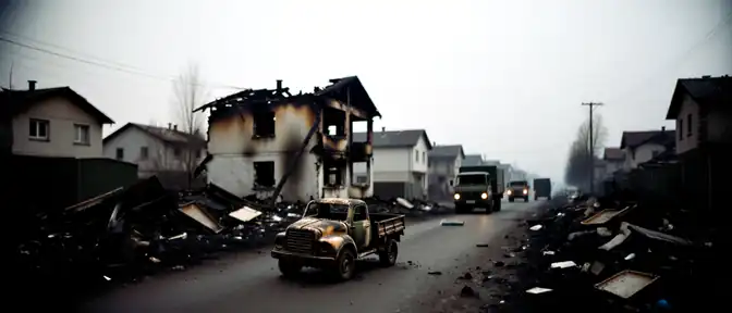 Огненный след в Куриловке: последствия взрыва военного склада в жилом секторе