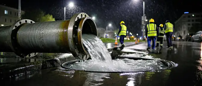 Масштабный прорыв водовода: тысячи владивостокцев остались без воды