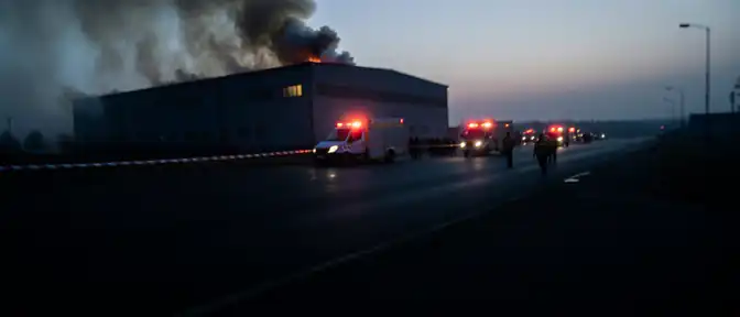 Тревожный вызов в Королеве: на объекте «Роскосмоса» ликвидируют последствия пожара