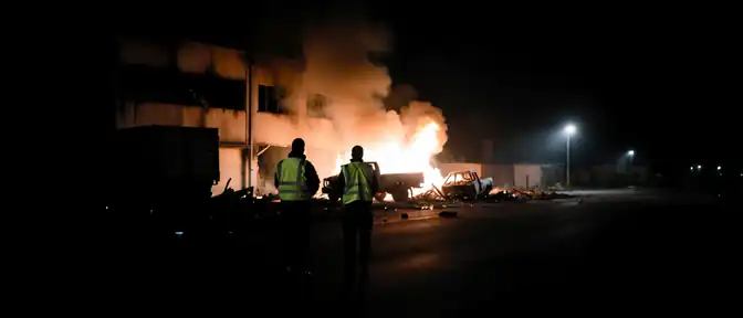 Огненный дождь над Белгородчиной: последствия массированной атаки беспилотников