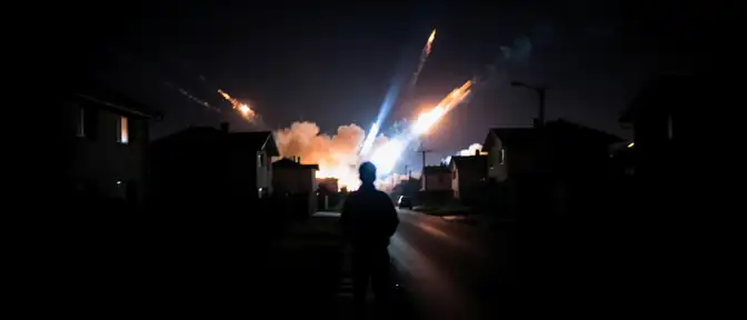 Ночная тревога: в окрестностях Харькова зафиксированы звуки взрывов