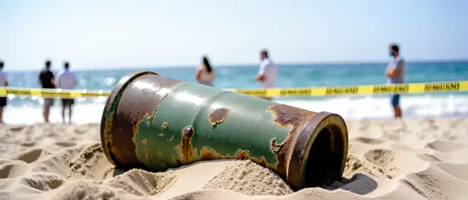 Привет из прошлого: на побережье Чанаккале обнаружен артефакт великих сражений