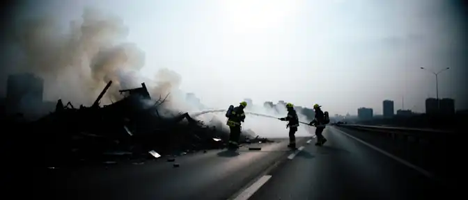 Петербург справился с последствиями атаки беспилотников на Московском шоссе