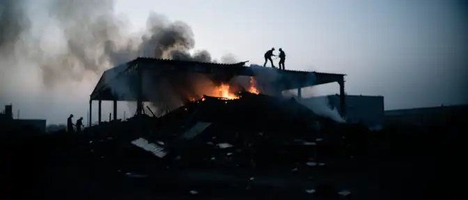 Огонь на заводе «Кетон»: пожар во Владикавказе удалось обуздать