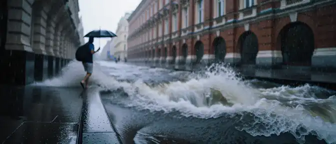 Августовский ливень: Москва за одни сутки получила треть месячного запаса влаги