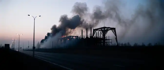 Масштабное отключение электроэнергии в центре Еревана вызвано возгоранием на подстанции