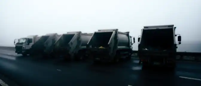 Массовые протесты водителей грузовиков парализовали процесс утилизации отходов в окрестностях Неаполя