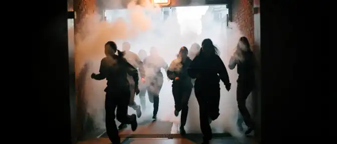 Опасный инцидент в столичном детском саду: экстренная эвакуация персонала из-за пожара